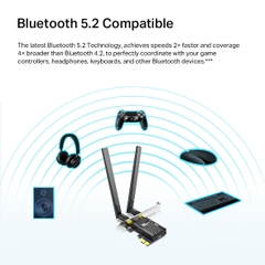 [AX1800] TP-Link Archer TX20E Card Wifi - Bluetooth 5.2