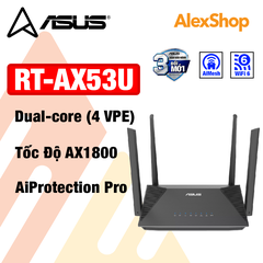 [AX1800] Thiết Bị Phát Wifi 6 Asus AX53U Chuẩn Băng Thông AX1800