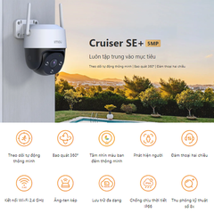 [5M] Camera Wifi Imou S51FEP 5M Ngoài Trời Xoay, Đàm Thoại 2 Chiều