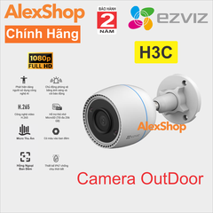 [2M] Camera Wifi Ezviz H3C 2MP Ngoài Trời Cố Định, Góc Rộng