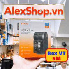 [5M] Camera Wifi Imou Rex VT Trong Nhà, Có Nút Gọi Video, Màn Hình Cảm Ứng, Trang Bị AI Thông Minh