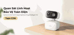 [3M] Camera Đa Năng Tapo C216, Xoay 360 Độ, Đàm Thoại 2 Chiều, Màu Ban đêm TP-Link
