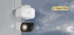 [3M] Camera Đa Năng Tapo C216, Xoay 360 Độ, Đàm Thoại 2 Chiều, Màu Ban đêm TP-Link
