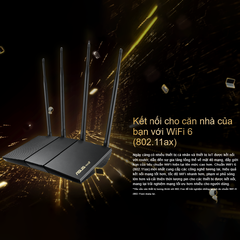 [AX1800] Thiết Bị Phát Wifi 6 Asus AX1800HP Anten Tần Suất Cao, Băng Thông AX1800