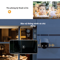 [5M] Camera Wifi Imou S51FEP 5M Ngoài Trời Xoay, Đàm Thoại 2 Chiều