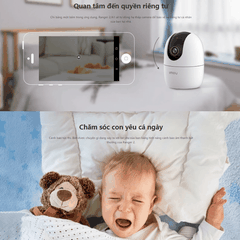 [5M] Camera Wifi Imou A52 Ranger 2 Trong Nhà Xoay 360 Độ, Đàm Thoại 2 Chiều
