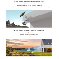 [5M-4G Kèm Solar] Camera Imou 4G Solar Phân Giải cao, Xoay 360 Độ Ngoài Trời IPC - B7ED - 5M0TEA