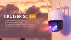 [5M] Camera Wifi Imou Cruiser SC K7FP- 5MP Ngoài Trời Xoay, Trang Bị Đèn Chớp Xanh Đỏ Bảo Vệ Toàn Diện