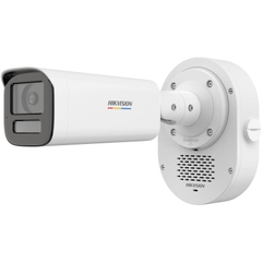 [4M] Camera POE ColorVu Hikvision DS-2CD1B47G3-LIUF/SRB (4mm), Thân,Chớp Xanh Đỏ,  Màu Đêm, Chóng Báo Động Giả, Micro, Chóng Thời Tiết IP67, Hỗ Trợ Thẻ Nhớ