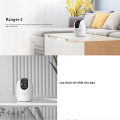 [3M] Camera Wifi Imou A32 Ranger 2 Trong Nhà Xoay 360 Độ, Đàm Thoại 2 Chiều