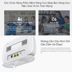 Thiết Bị Phát SIM 4G TP-Link MR105 LTE Tốc Độ 300 Mbps