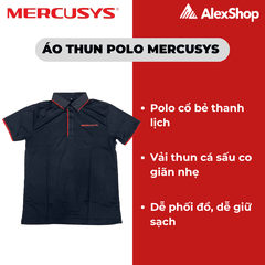 Áo Thun Polo Mercusys - Màu Đen | Thanh Lịch – Thoáng Mát – Chuẩn Thương Hiệu