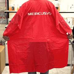 ️ Áo Mưa Mercusys - Màu Đỏ | Che Mưa Hiệu Quả – Nổi Bật Thương Hiệu