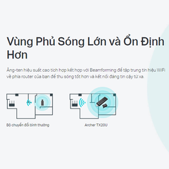 [AX1800] Thiết Bị Thu WiFi 6 TP-Link TX20U USB Wifi 6