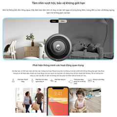 [5M] Camera Mắt Cá Ezviz E4P, Nhìn Toàn Cảnh 360 Độ, Xem Được Nhiều Khung Hình