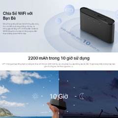 Thiết Bị Phát SIM 4G  Mercusys MT110 Pin 2100mAh Băng Thông 150M