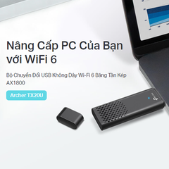 [AX1800] Thiết Bị Thu WiFi 6 TP-Link TX20U USB Wifi 6