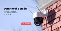 [5M] Camera Imou 4G Cruiser SC 4G Dùng Sim Ngoài Trời Xoay 360 Độ, Đàm Thoại 2 Chiều, Màu Ban Đêm - IPC-K7FP-5H0TE