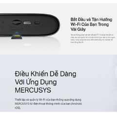 Thiết Bị Phát SIM 4G  Mercusys MT110 Pin 2100mAh Băng Thông 150M