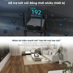 [3200M] Thiết Bị Phát Wifi 6 RUIJIE RG-EW3200GX PRO, Hỗ Trợ Tối Đa 192 Users, Băng Thông 3200M