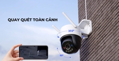[5M] Camera Imou 4G Cruiser SC 4G Dùng Sim Ngoài Trời Xoay 360 Độ, Đàm Thoại 2 Chiều, Màu Ban Đêm - IPC-K7FP-5H0TE
