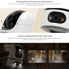 [6M] Camera 2 Mắt Trong Nhà Imou Ranger Dual Pro 6MP, Có Nút Gọi_ IPC-S2XEP-6M0S