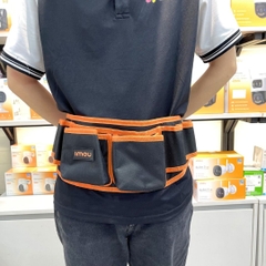 Túi Dụng Cụ Đeo Bụng Imou Đen Cam – Cỡ Nhỏ | Gọn Nhẹ – Linh Hoạt – Chuẩn Kỹ Thuật