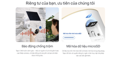 [4K] Tapo C460 KIT | Camera Ngoài Trời AI, Pin 10.000mAh, Có Tấm Năng Lượng Mặt Trời