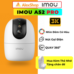 [5M] Camera Imou A52 Pro, Trong Nhà, Màu Ban Đêm