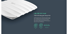 [N300] Access Point Wi-Fi Gắn Trần TP-Link EAP110 Băng Thông N300 MU-MIMO