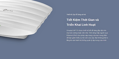 [N300] Access Point Wi-Fi Gắn Trần TP-Link EAP115 Băng Thông N300 MU-MIMO