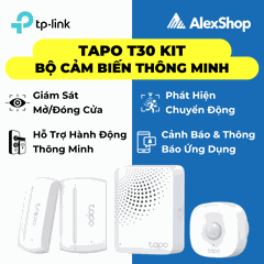 Tapo T30 KIT | Bộ Cảm Biến Thông Minh TP-Link Smart Sensor Starter Kit