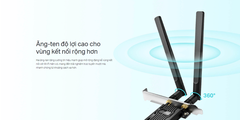 [AX1800] TP-Link Archer TX20E Card Wifi - Bluetooth 5.2