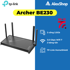 [BE3600] Thiết Bị Phát Wifi 7 TP-Link Archer BE230 Băng Tần Kép BE3600