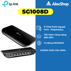Bộ Chia Mạng TP-Link SG1008D Switch 8 Cổng Gigabit
