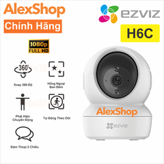 [4M] Camera Wifi Ezviz H6C 4M Trong Nhà Xoay 360 Độ, Đàm Thoại 2 Chiều