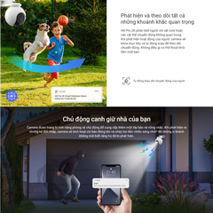 [5M] Camera Wifi EZVIZ H8 PRO Ngoài Trời Xoay 360 Độ, Trang Bị AI Thông Minh