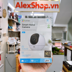 [5M] Camera Wifi Ezviz H6 5MP Trong Nhà Xoay 360 Độ, Trang Bị AI Thông Minh