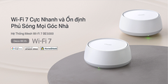 [BE5000] Thiết Bị Phát Wifi 7 Mesh TP-Link Deco BE25, Chuẩn Băng Thông BE5000