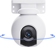 Camera Ezviz H8X 4M Ngoài Trời Xoay Màu Ban Đêm