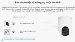 [3M] Camera Ezviz H8C 4G Ngoài Trời