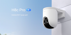 [5M] Camera Wifi Ezviz H8C Pro 5MP Ngoài Trời Xoay, Màu Ban Đêm