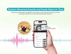 [5MP] Camera Dahua H5B , Có Nút Gọi, Xoay 360 Độ, Tích Hợp AI, Hỗ Trợ Wifi 6, Camera Trong Nhà