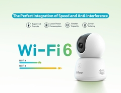 [5MP] Camera Dahua H5B , Có Nút Gọi, Xoay 360 Độ, Tích Hợp AI, Hỗ Trợ Wifi 6, Camera Trong Nhà