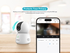 [5MP] Camera Dahua H5B , Có Nút Gọi, Xoay 360 Độ, Tích Hợp AI, Hỗ Trợ Wifi 6, Camera Trong Nhà
