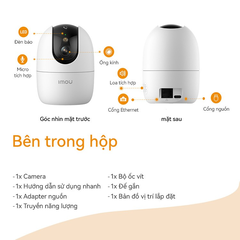 [5M] Camera Imou A52 Pro, Trong Nhà, Màu Ban Đêm