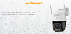 [6M] Camera Wifi Imou Titan Pro 6M, Màu Đêm Aurora, Ngoài Trời Hỗ Trợ POE, Xoay Đàm Thoại 2 Chiều, Màu Đê_U7LP-6V0NE