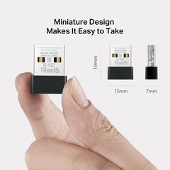 [AC650] Mercusys MA20N | USB Wi-Fi Băng Tần Kép Nano Băng Tầng 650M