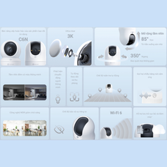 [5M] Camera Ezviz C6N G1 Camera Trong Nhà Thông Minh Xoay 360 Độ