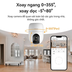 [5M] Camera Imou A52 Pro, Trong Nhà, Màu Ban Đêm